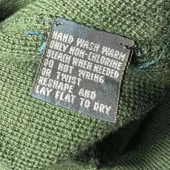 Vtg Ralph Lauren Polo Golf Sweater Vest, Hunter Green - Size L - CottonUSA - Picture 8 of 10